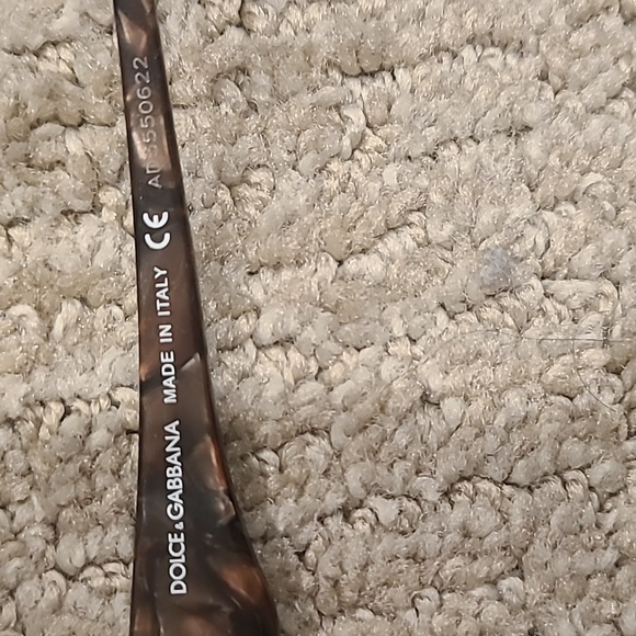 Dolce & Gabbana frames original black case with sparkling DG emblem. DG1126 - Picture 6 of 8